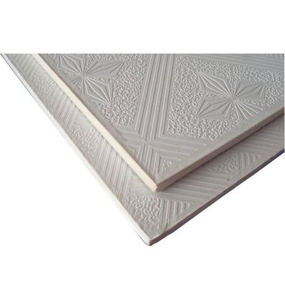 7-9 mm Dicke Weiße Gipsplatte mit PVC/Gipsplatte 1212*603mm oder 1195*595mm
