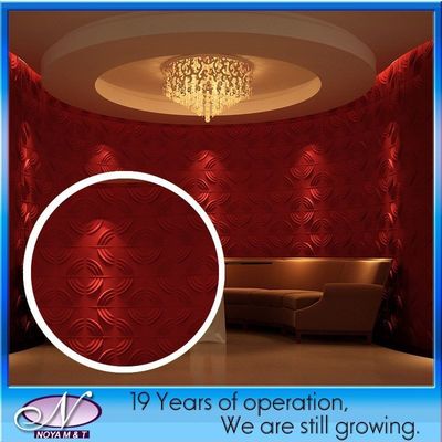 500mmx500mm Akustik-Sound Absorption 3D Board 3D-Panel für maßgeschneiderte Wanddekoration