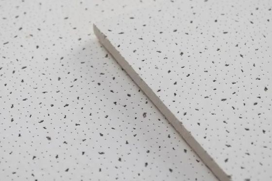 Dekorative Decke aus Mineralwolle mit unregelmäßiger Lochoberfläche
