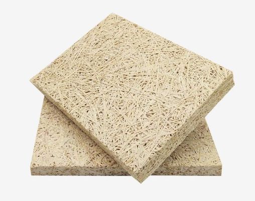 Vernis Oberflächenveredelung Groove Holz Akustikplatten für grüne Holzwolle Zementplatte
