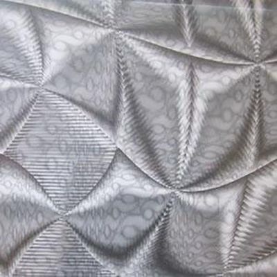 Wohnzimmer Wand- und Deckendekoration 500mmx500mm PVC-Verbundplatten mit 3D-Design