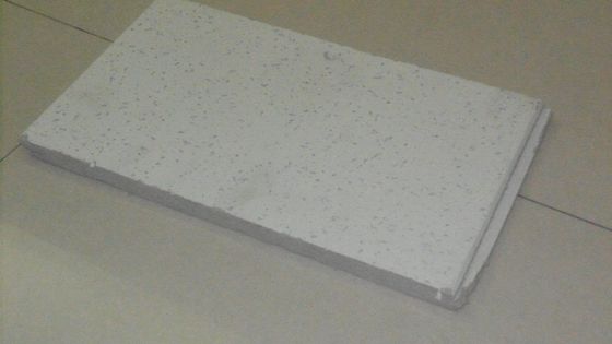 600mm*600mm Perforierter Deckenbrett aus Mineralwolle zur Schalldämpfung im Innenraum