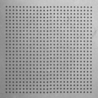 5/15q Quadrat Wasserdicht Perforierter Akustiker Schalldämpfer Gipsplatte für Decken