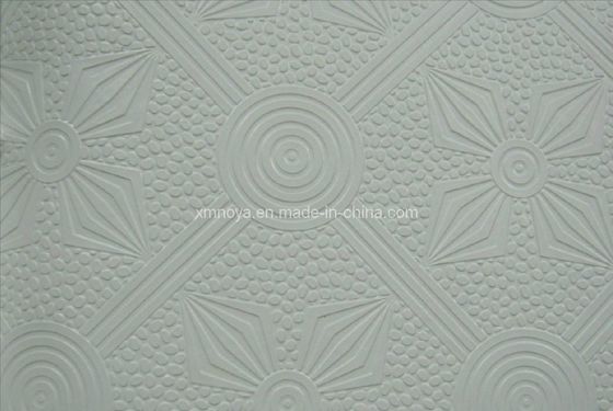 Wasserdicht geprägte Plattenschicht aus Plasterplatten PVC-Laminationsfolie 900 kg/m3 ohne Muster