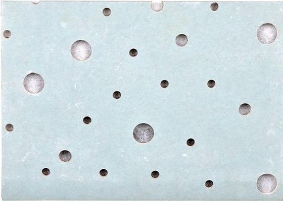 Schalldichte Decke 600*600mm Design Akustische Papier-Gipsplatte für Wanddekoration