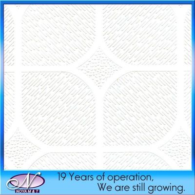 Akustische Klang PVC-Gips-Schichtfliesen Dicke 7 mm-15 mm