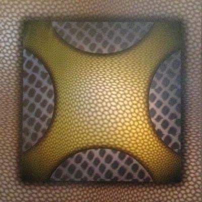 500mmx500mm Größe Wasserdichtes PVC-Plastik 3D-Board für Innenwand-/Deckendekoration
