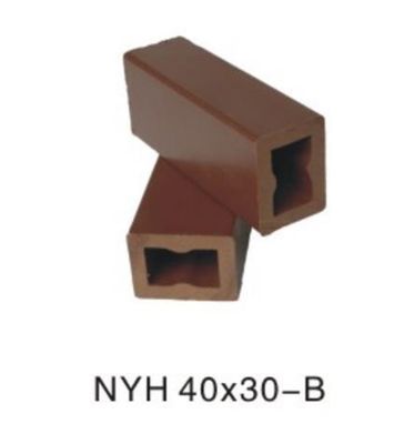 90*90-Ein wasserdichtes Holz-Kunststoff-Verbundzaunpfeiler für Ihre Decking-Bedürfnisse