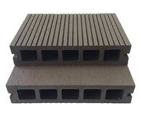 Holzkornmuster Grüner WPC-Boden, synthetische / Holz-Plastik-Verbunddecken 90mm*40mm