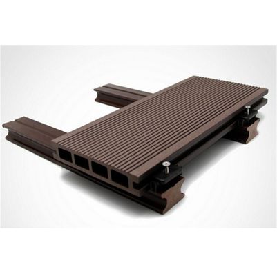 Holzkornmuster Grüner WPC-Boden, synthetische / Holz-Plastik-Verbunddecken 90mm*40mm
