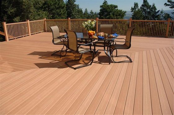 150*25mm wasserdichte WPC-Decking für Schwimmbad und Gartenplatten HS150*25-C