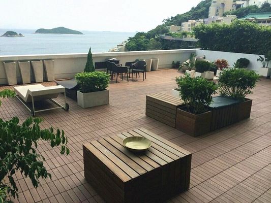 Handelsumweltfreundliche WPC-Decking HS140*30 in 12 Standardfarben für Ihre Wahl