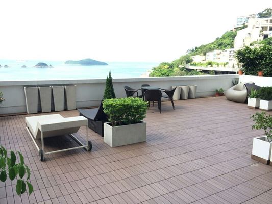 Handelsumweltfreundliche WPC-Decking HS140*30 in 12 Standardfarben für Ihre Wahl