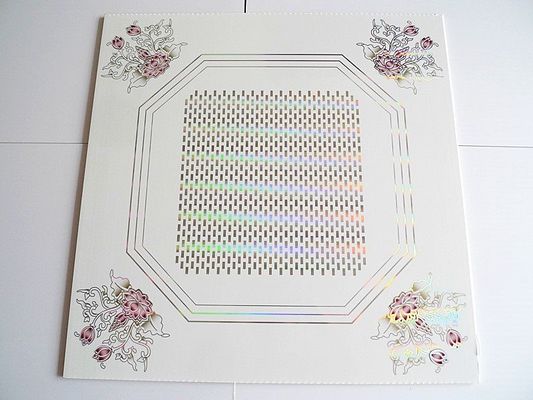 Hotel-Innenarchitektur Farbenfrohe Stereoskopische Wirkung ohne Rahmen Kunststoff PVC 3D Wanddekor