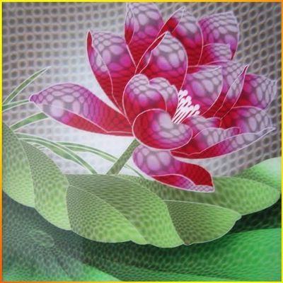 FD106 Wasserdichtes 3D-Kunststoffbrett für Innenwanddekoration Größe 500*2000*3.0mm