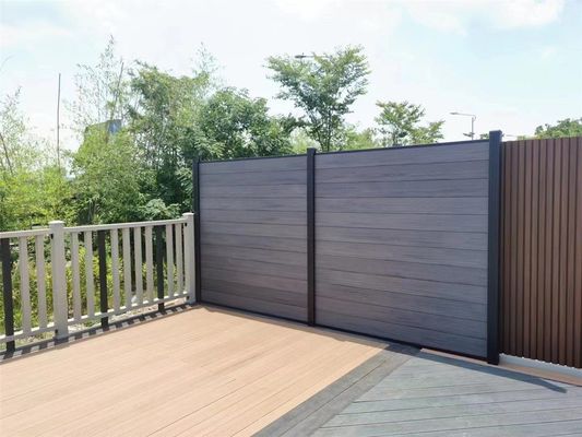 Schiebefinish Wasserdicht und wetterfest WPC Außenwandwandwandwand 156MM*21MM