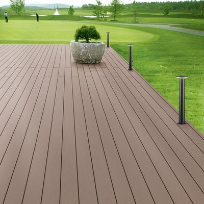 150*25mm Ascheholz-Plastik-Verbundwerkstoff WPC-Decking Superior für Garten-/Außenböden