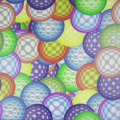 Einfach zu installieren 3D-PVC-Verbundplatte / Platte für Wand- und Deckendekoration Größe