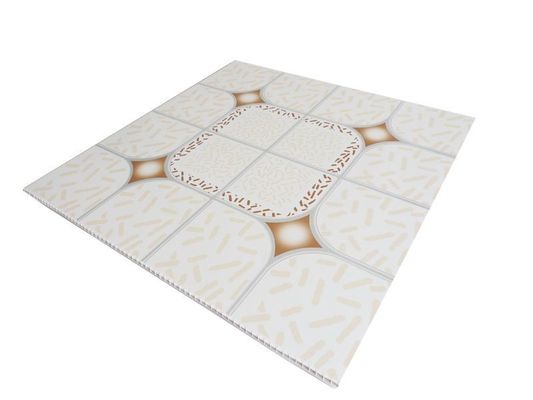 Einfach zu installieren 3D-PVC-Verbundplatte / Platte für Wand- und Deckendekoration Größe