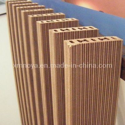 Außenböden Dekoration kundenspezifisch 75mm * 25mm Holz Kunststoff Verbundwerkstoff WPC Decking NY75 * 25