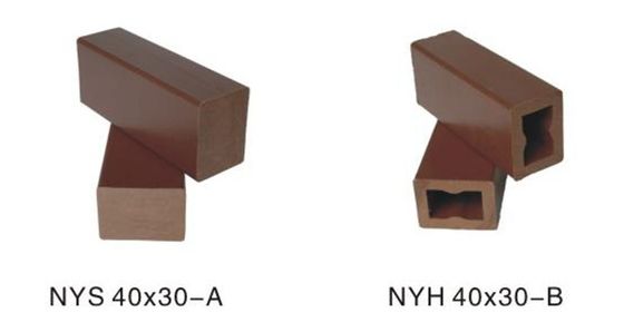 Außen 150mm*25mm Holz-Kunststoff-Verbundwerkstoff/WPC-Decking für Decking-Materialien