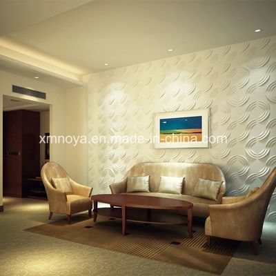 3D-PVC-Wandplatten für Innenarchitektur im Foto-Studio