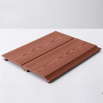 Holzkorn Oberflächenveredelung Wasserdichte WPC Decking Panel für Außenwand Langlebig