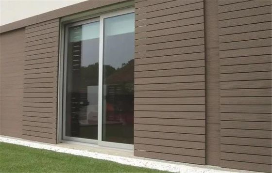 Holzkorn Oberflächenveredelung Wasserdichte WPC Decking Panel für Außenwand Langlebig