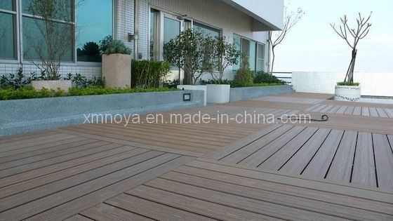 Massivholz-Verbundfußboden Umweltschutzfreundlich WPC-Gartendecking Fußboden