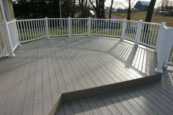 Außengartenboden und Zaun Wasserdicht WPC-Decking mit Bias-Reifen