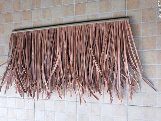 Dekorative künstliche Simulation von Strohdachfliesen mit 500*500mm gebogenen Fliesen