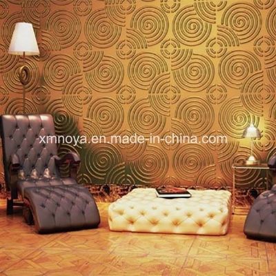 Innenarchitektur 3D-PVC-Wandplatten mit texturisiertem Design und akustischen Eigenschaften
