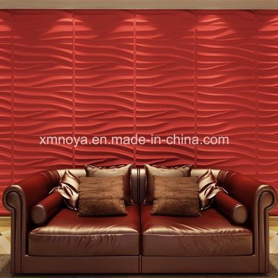 Farbenfrohe 3D-Panel für Innenarchitektur Wanddekoration Textured Feature Schalldämmung