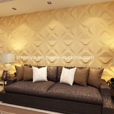 E0 Umweltschonend 500mmx500mm Schalldämmung 3D Wandwand für Sofa Hintergrund