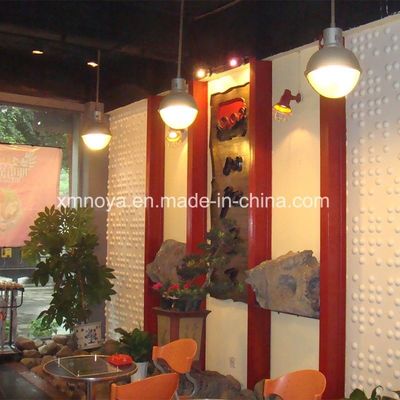 Featured Designer Textured 3D Wandbrett für die Einrichtung von Geschäften Moderne A1 Feuerdichte Grade Panel