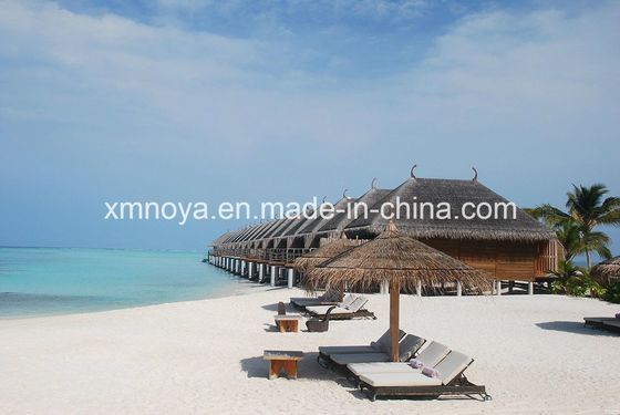 Einfache afrikanische Strohdachfliese 500*500mm Kunststoffstrohdach für das Meer