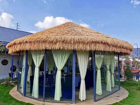 Feuerschutz-Synthetische tropische Strohdachfliesen für Hotels HDPE Tiki Huts