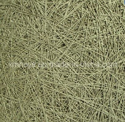 E0 Umweltschonende schwarzgrüne Holzwolle Schallakustische Decke mit Furnier