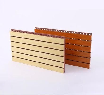 Umweltfreundliches E1-Streifen-Design Holzplatten-Akustikplatten Isolierung und Reflexion