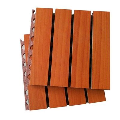 Schallabsorption Holzdeckenplatten und -platten mit Quadratkante Akustikplatten