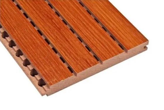 Akustische Holzplatten für Wanddekorationen in Bad/Küche und feuerdichte Klasse B1