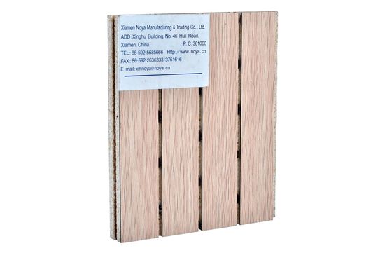 E1 Akustische Schallabsorption Holzwandplatte für Theater- und Turnhallendekoration