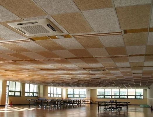 Dekorationsmaterialien Holzwolle Klangakustische Zementplatte für Holzakustische Platten