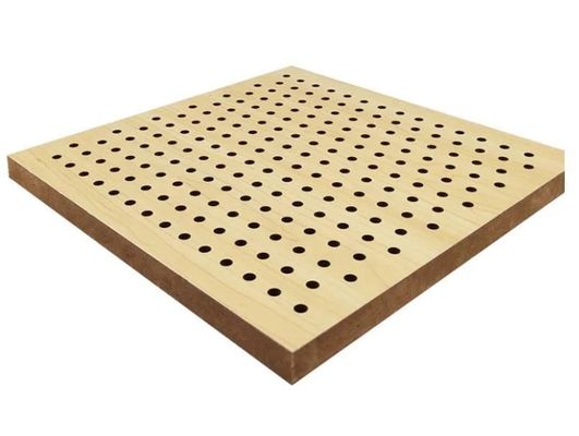 Ersetzen Sie MDF Holzplatte für dekorative Kamin Akustik Schalldämmung Wandplatte