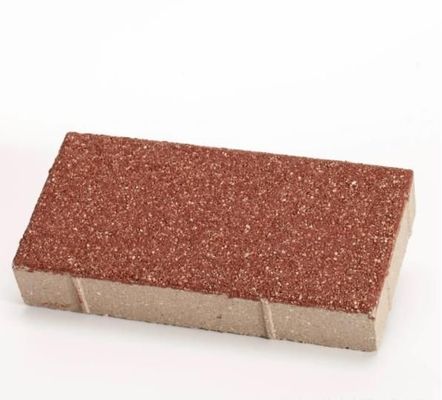 Antike Art Wasserdurchlässige Keramik Ton Betonpflastersteine in schwarzgrau und rot