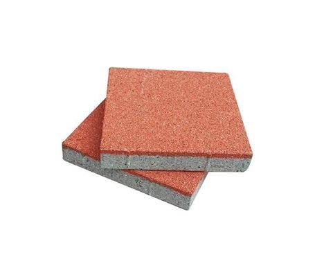 Rote Porzellantäfel 100mm*25mm Größe für Patio Auffahrt Anti-Skid 65-85 Bpn