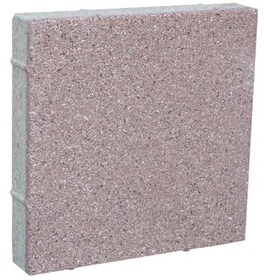 Rote Porzellantäfel 100mm*25mm Größe für Patio Auffahrt Anti-Skid 65-85 Bpn