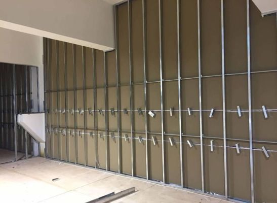 0.40 bis 1,0 mm galvanisiertes Stahlprofil für Wandtrennwandmaterial / Leichtstahlkeil