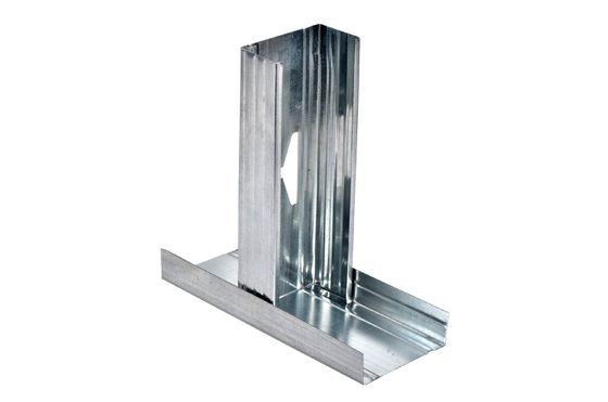 angepasster Länge Edelstahl Metall Furring U-Kanal für Perforationsdecken