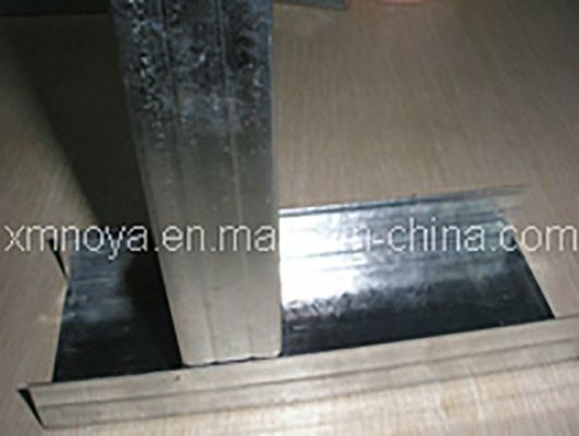52mm/72mm/75mm/100mm/148mm Bürogebäude Leichtstahl U-Kanal für Wandtrennwand